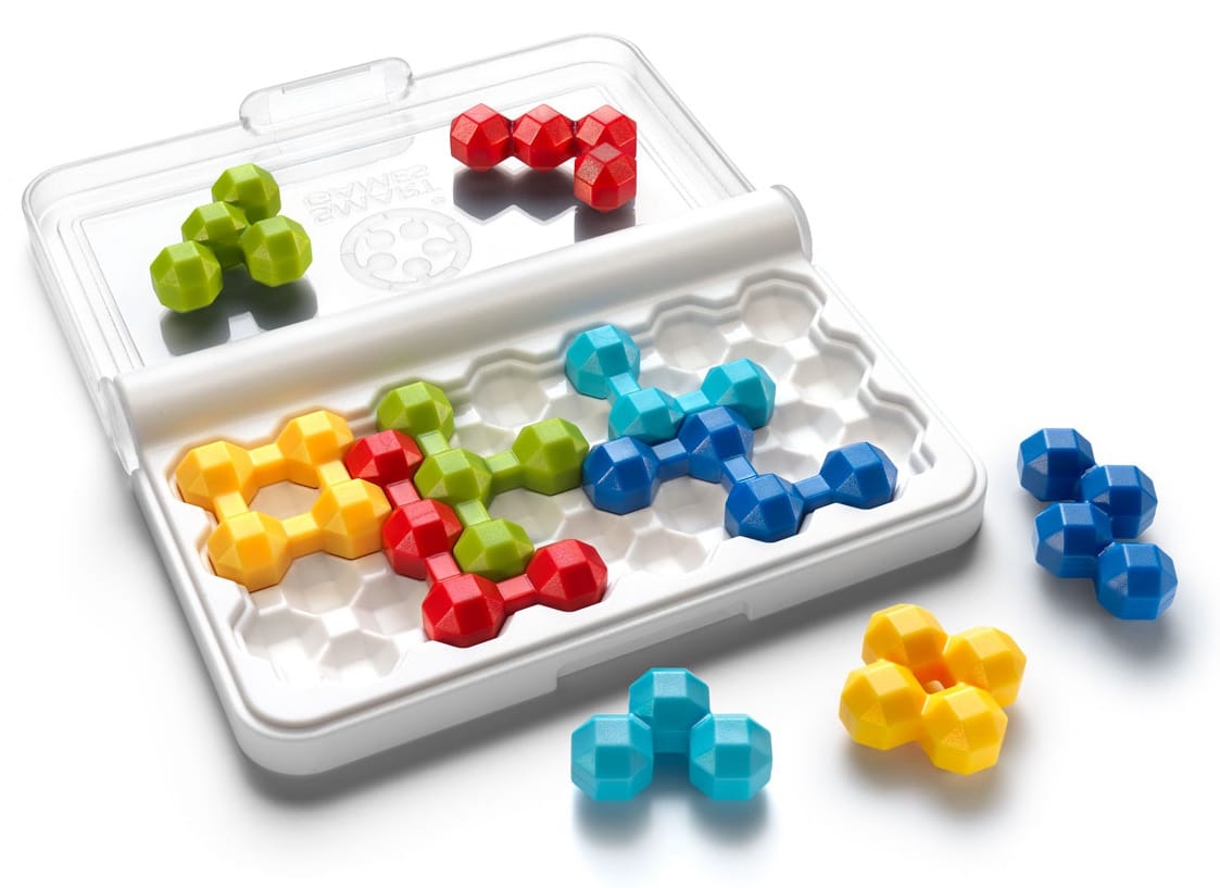 Ten plastic pieces needs to fit inside a recessed grid