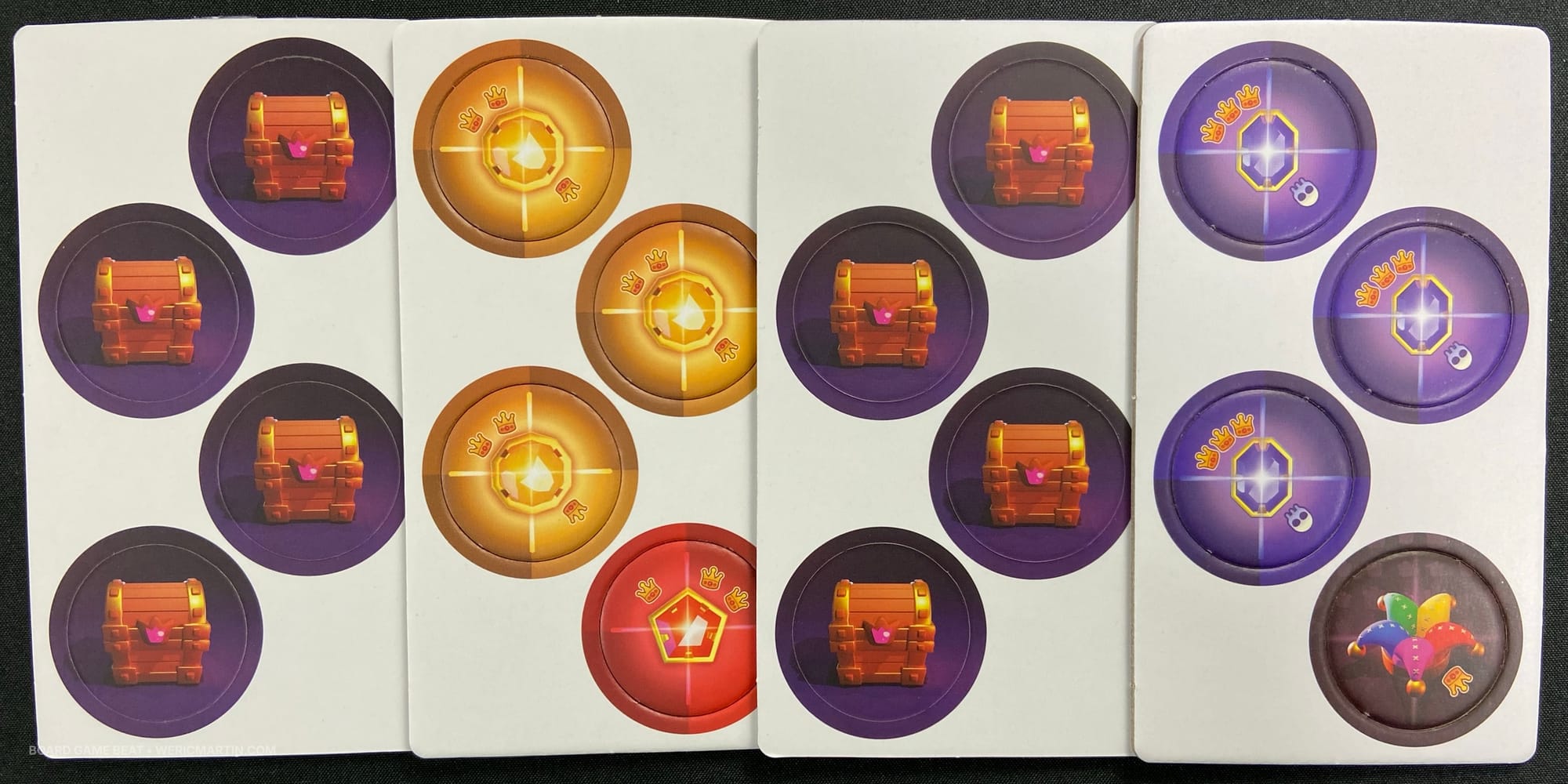 Four punch-out boards 