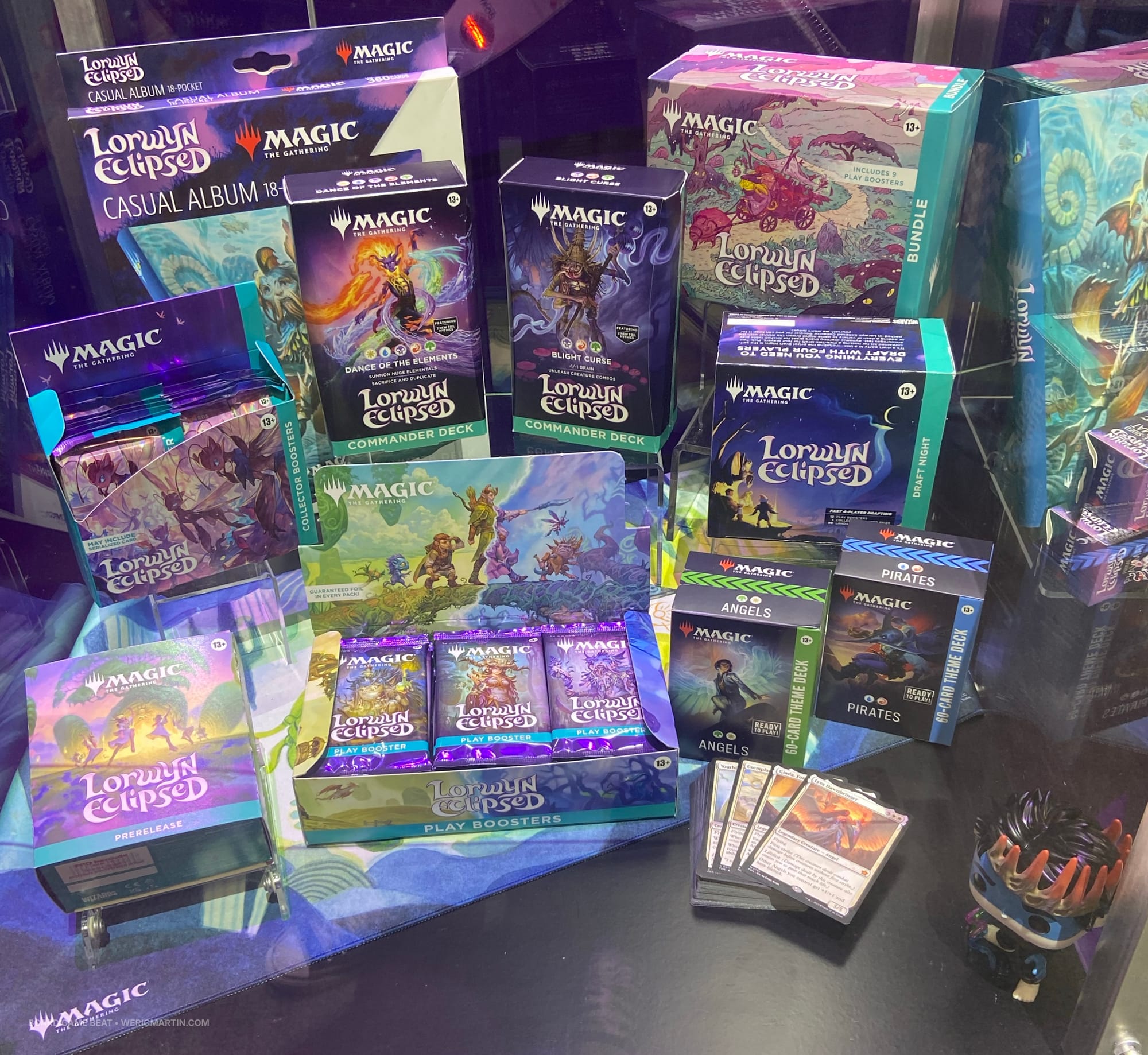 Lots of different packages for the Lorwyn Eclipsed edition of Magic: The Gathering