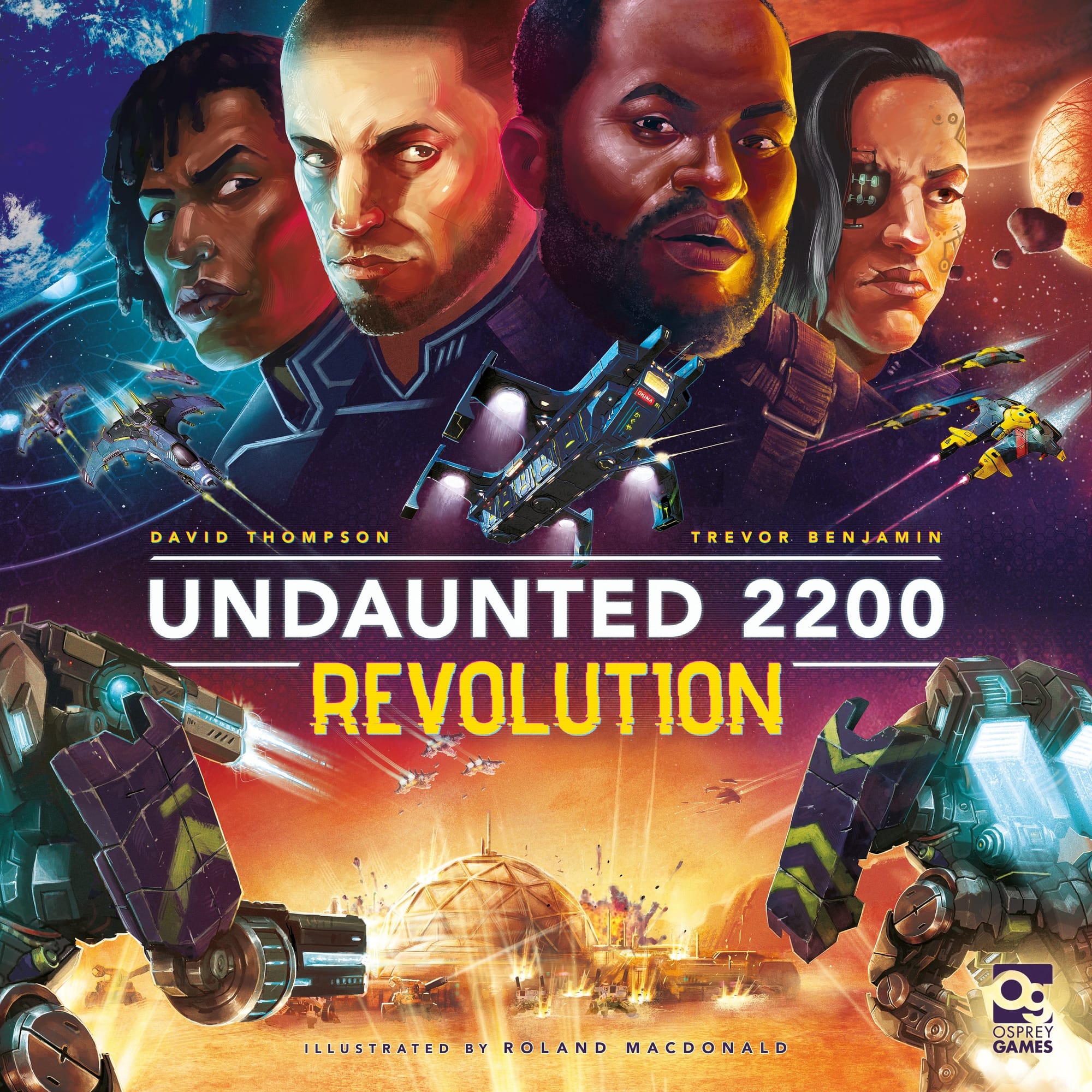 Front cover of Undaunted 2200: Revolution
