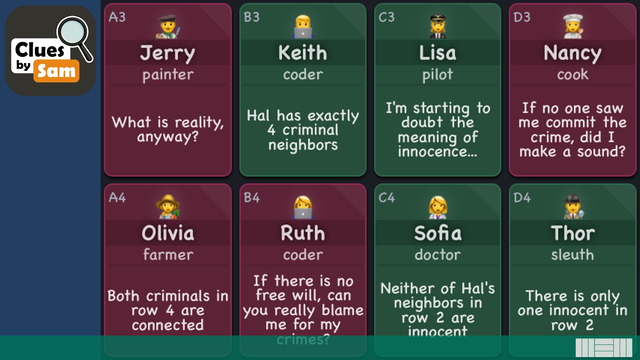 Spotting Criminals Is a Daily Challenge in "Clues by Sam" +Boardcast